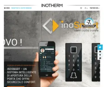 Inotherm.it(Porte d’ingresso in alluminio di nuove generazioni) Screenshot