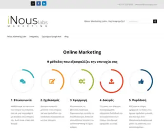 Inouslabs.com(INous Marketing Labs) Screenshot