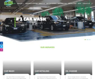 Inoutcarwash.com(Full Service Car Wash Brampton) Screenshot