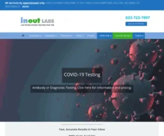 Inoutlabs.com(Drug, Alcohol, DNA, STD & DOT Testing Services) Screenshot