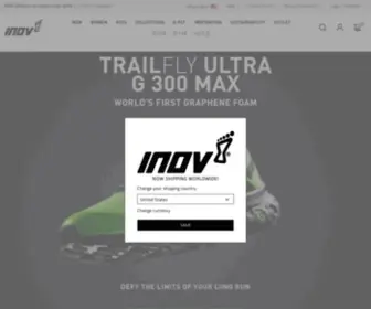 Inov-8.com(Running, Gym & Hiking Footwear & Clothing) Screenshot
