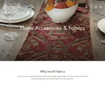 Inov8Fabrics.com(Inov8 Fabrics) Screenshot