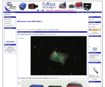 Inova-CCD.com(Astronomie) Screenshot