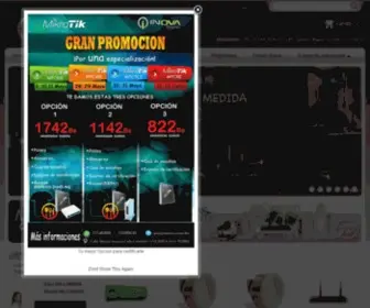 Inova.com.bo(Innova Networks) Screenshot