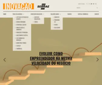 Inovacaosebraeminas.com.br(Inova) Screenshot