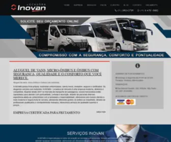 Inovan.com.br(Aluguel de vans) Screenshot