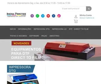 Inovaprinter.com.br(Inova Printer Impressoras DTG) Screenshot