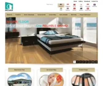 Inovarfloor.com(INOVAR Flooring Global) Screenshot