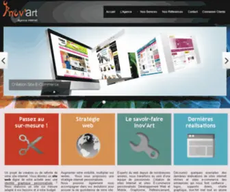 Inovart.com(Creation de site internet) Screenshot