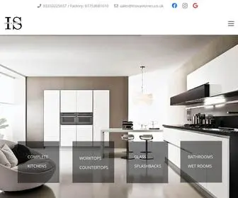 Inovastones.co.uk(Quartz, Granite & Marble Worktops & Countertops) Screenshot