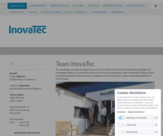 Inovatec-Autopflege.de(Autopflege Shop INOVATEC Autopflegeprodukte die Überzeugen) Screenshot