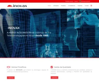 Inovax.com.br(Tecnologia da Informação e Comunicação) Screenshot