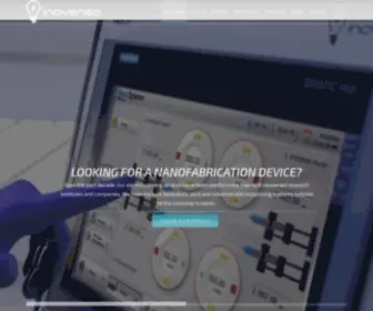 Inovenso.com(Electrospinning equipments) Screenshot