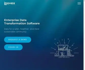 Inovex.ca(Data Transformation Software For IT Modernization) Screenshot