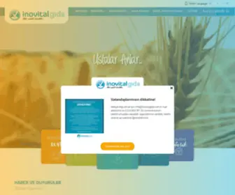 Inovitalgida.com.tr(Her Canlı Özeldir) Screenshot