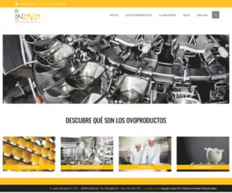 Inovo.es(Asociación Española de Industrias de Ovoproductos) Screenshot