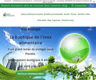 Inox-Ecologie.fr(Récupérateur d'eau de pluie) Screenshot