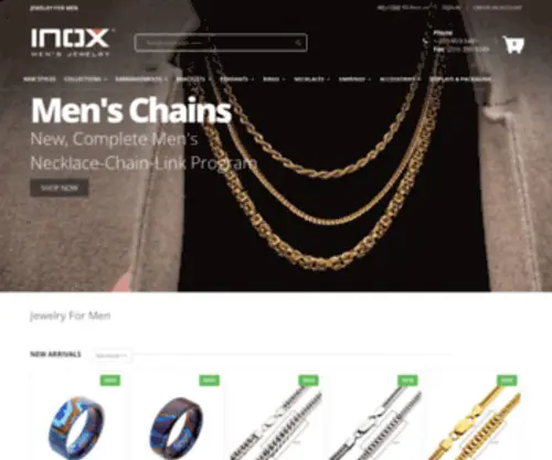 Inox-MX.com(INOX Jewelry) Screenshot