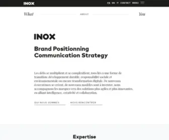 Inox.com(Stratégie de marque) Screenshot