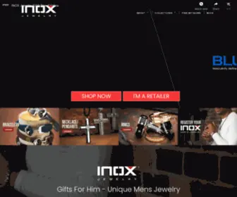 InoxJewelry.com(The Best Collection of Men's Jewelry Online) Screenshot