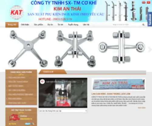 InoxKimanthai.com(Kim An Thái) Screenshot