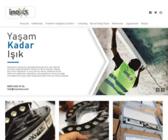 Inoxsled.com(İNOXs LED® Üretici Firma™ I Antalya Led Aydınlatma) Screenshot