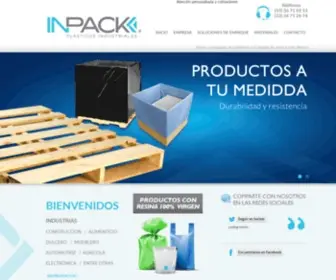 Inpackmexico.com(Plásticos) Screenshot