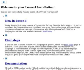 Inpactam.org(Rapid web development with Lucee) Screenshot