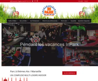 Inpark.fr(Karting, Lancer de Haches, Laser Game, Roller, Espace Kids, Jeux, Event, Course, incentive, tout est permis chez In Park) Screenshot