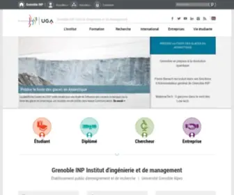 INPG.fr(Grenoble INP) Screenshot