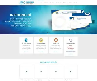 Inphongbi.com.vn(In phong bì A4) Screenshot