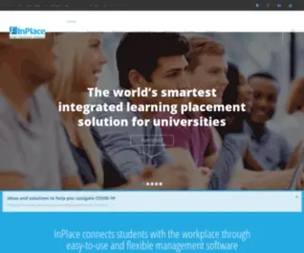 Inplacesoftware.com(InPlace Student Placement Software) Screenshot