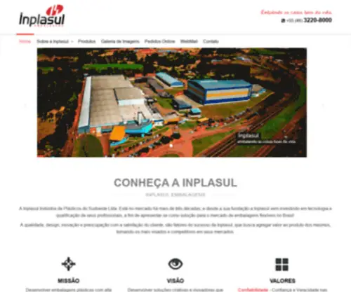 Inplasul.com.br(Inplasul Embalagens) Screenshot