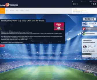 Inplaytrading.com(Football) Screenshot