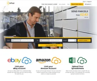 Inpostdirect.co.uk(Courier Services) Screenshot