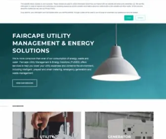 Inpower.co.za(Faircape Utility Solutions) Screenshot