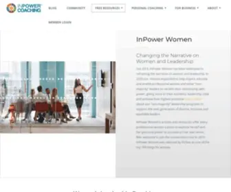 Inpowerwomen.com(We're rewriting the narrative on women and leadership. Our mission) Screenshot