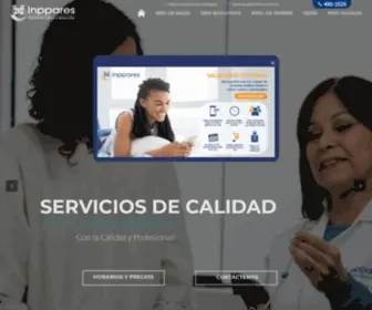 Inppares.org(Servicios de calidad a tu alcance) Screenshot