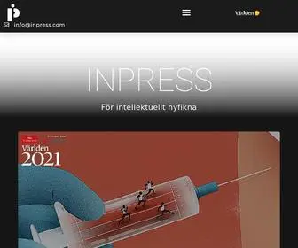 Inpress.com(Göteborgs) Screenshot