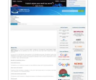 Inpressco.com(International Press Corporation) Screenshot