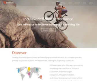 Inprivate.info(The New Software for Dealflow Management) Screenshot