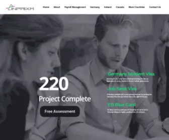 Inprixm.com(Inprixm International Consultants) Screenshot