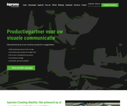 Inpromo.nl(Home) Screenshot