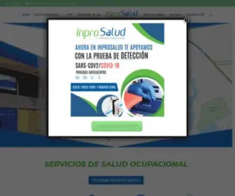 Inprosalud.com.co(Inprosalud Ips) Screenshot