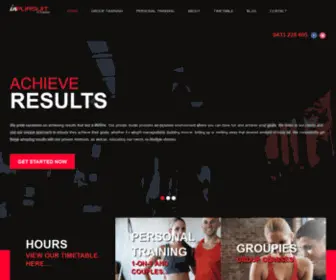 Inpursuitfitness.com.au(InPursuit Fitness) Screenshot