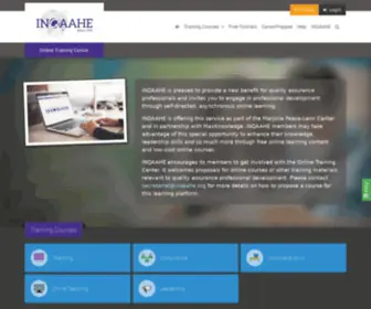 Inqaahelearn.org(Online Training Center) Screenshot