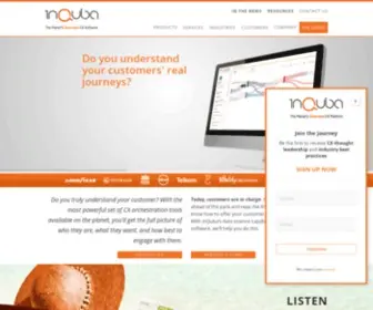 Inquba.com(Customer Experience (CX) Software) Screenshot
