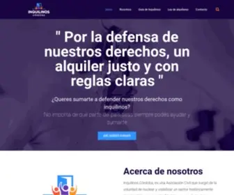 Inquilinoscordoba.com.ar(Inicio) Screenshot