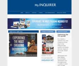 Inquirer.com.ph(Philippine Daily Inquirer) Screenshot