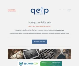 Inquiry.com(Serving Investors) Screenshot